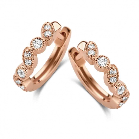 Boucles d'oreilles Diamants