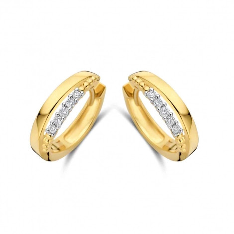 Boucles d'Oreilles Diamants