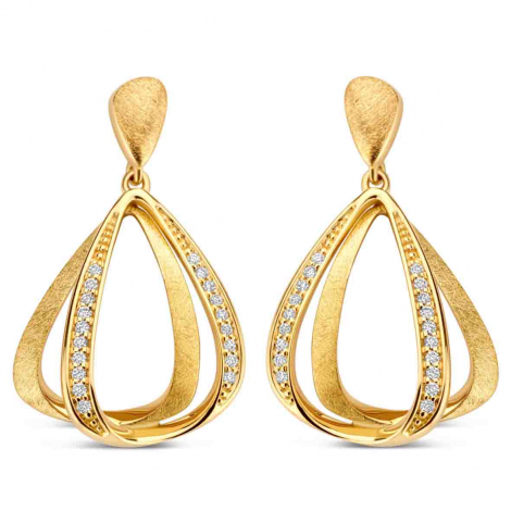 Boucles d'oreilles Diamants à combiner
