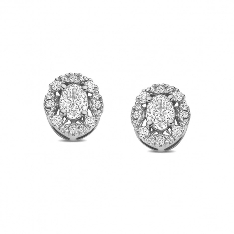 Boucles d'Oreilles Diamants