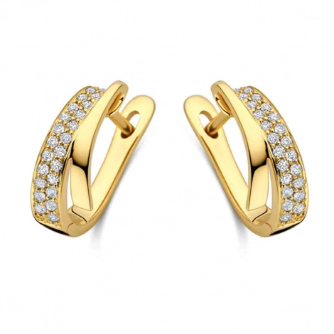 Boucles d'oreilles diamants