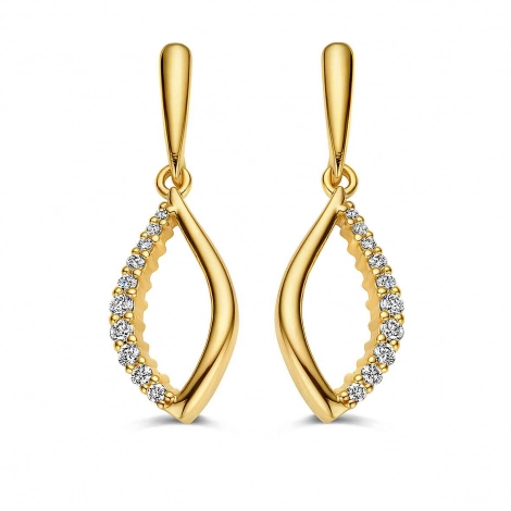 Boucles d'Oreilles Diamants