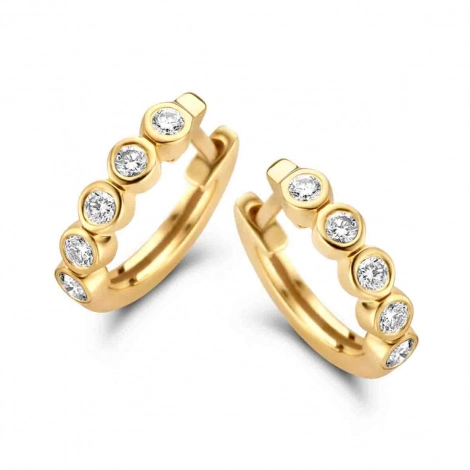 Boucles d'oreilles Diamants