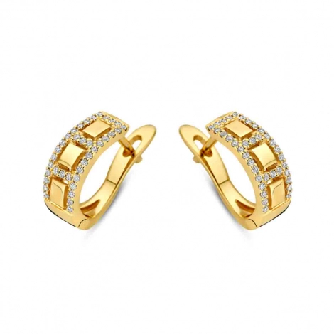  Boucles d'Oreilles Diamants