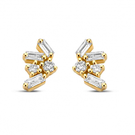 Boucles d'oreilles Diamants à combiner