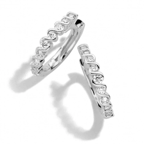 Boucles d'oreilles Diamants
