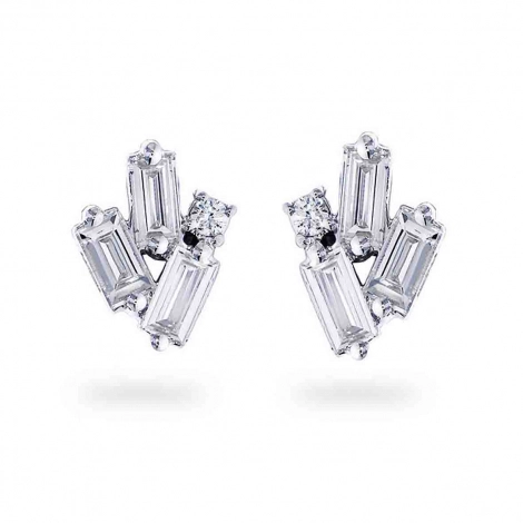 Boucles d'oreilles Diamants
