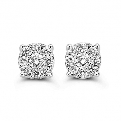 Boucles d'oreilles Diamants