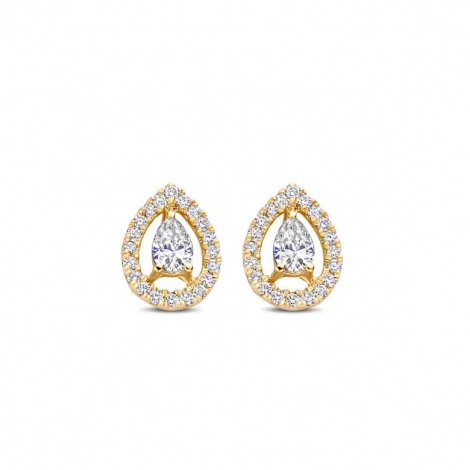 Boucles d'oreilles diamants