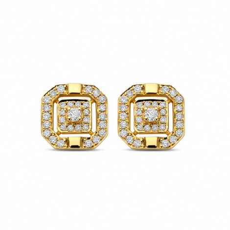 Boucles d'oreilles diamants 