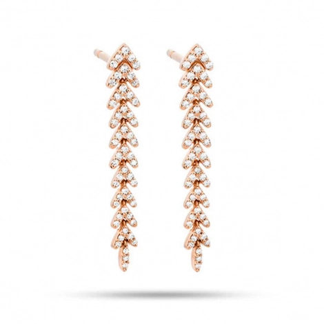 Boucles d'Oreilles Diamants
