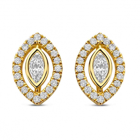 Boucles d'oreilles Diamants à combiner