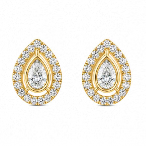 Boucles d'oreilles Diamants à combiner