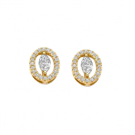 Boucles d'Oreilles Diamants