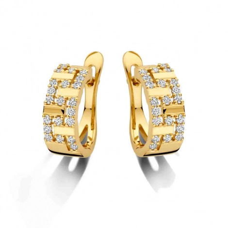 Boucles d'Oreilles Diamants