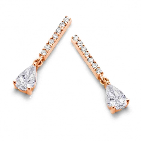 Boucles d'oreilles Diamants