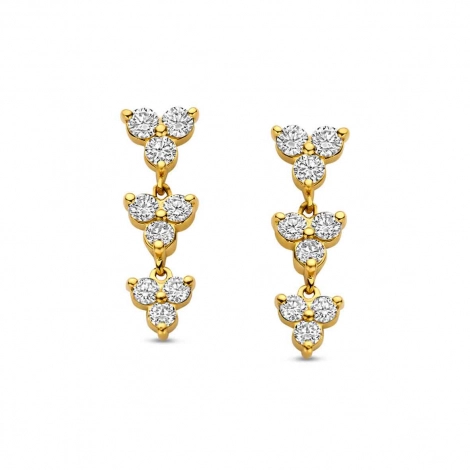 Boucles d'Oreilles Diamants