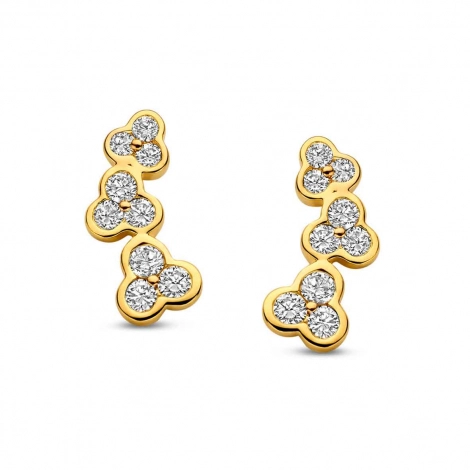 Boucles d'Oreilles Diamants