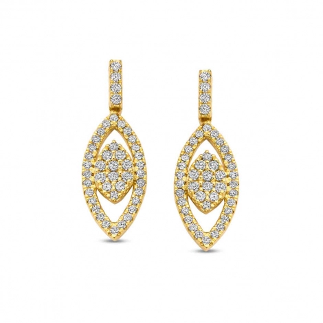 Boucles d'Oreilles Diamants