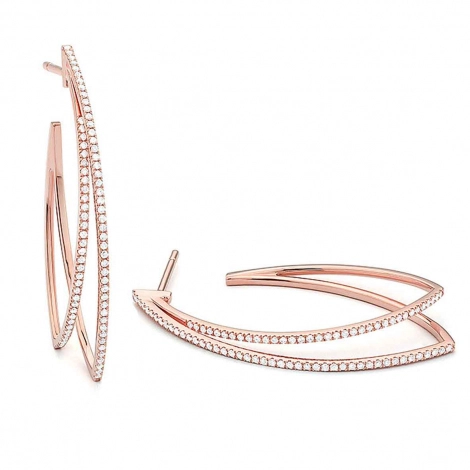 Boucles d'Oreilles diamants 