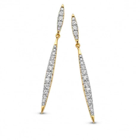 Boucles d'Oreilles Diamants