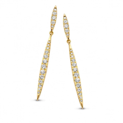 Boucles d'Oreilles Diamants