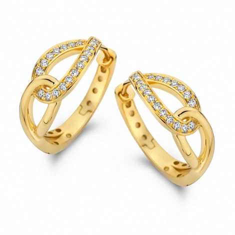 Boucles d'Oreilles Diamants