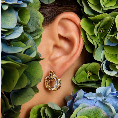 Boucles d'oreilles Diamants