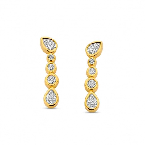 Boucles d'Oreilles Diamants