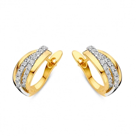 Boucles d'Oreilles Diamants
