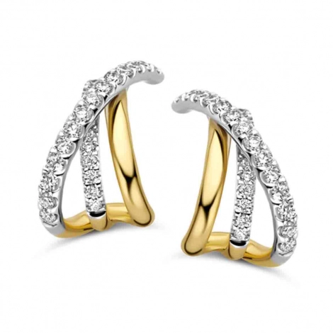 Boucles d'Oreilles Diamants