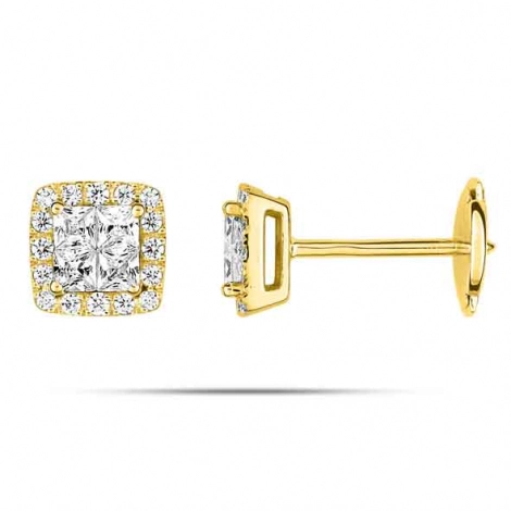 Boucles d'oreilles Diamants