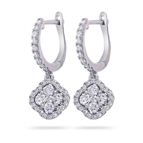 Boucles d'oreilles Diamants