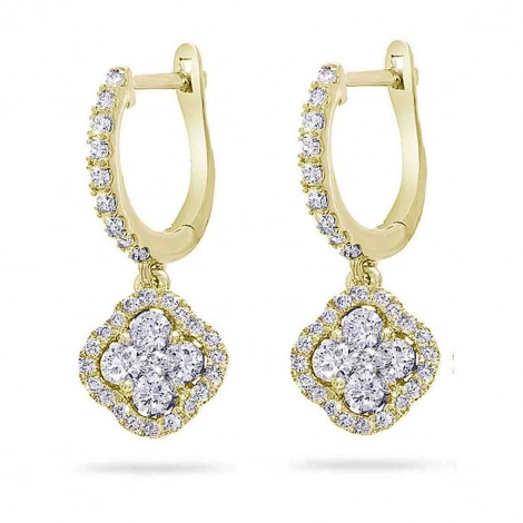 Boucles d'oreilles Diamants