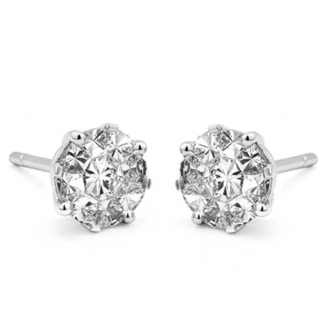 Boucles d'oreilles Diamants