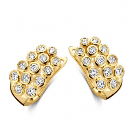 Boucles d'Oreilles Diamants � combiner