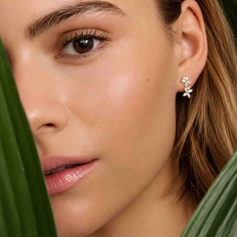 Boucles d'oreilles Diamants