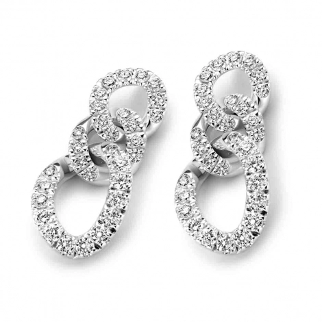 Boucles d'Oreilles Diamants