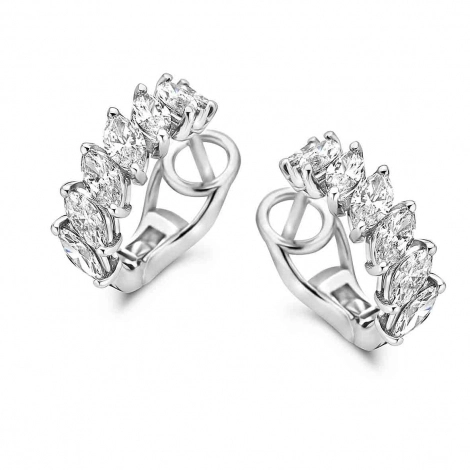 Boucles d'Oreilles Diamants