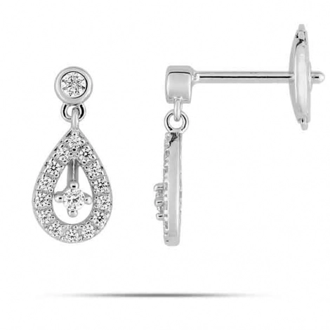 Boucles d'oreilles Diamants