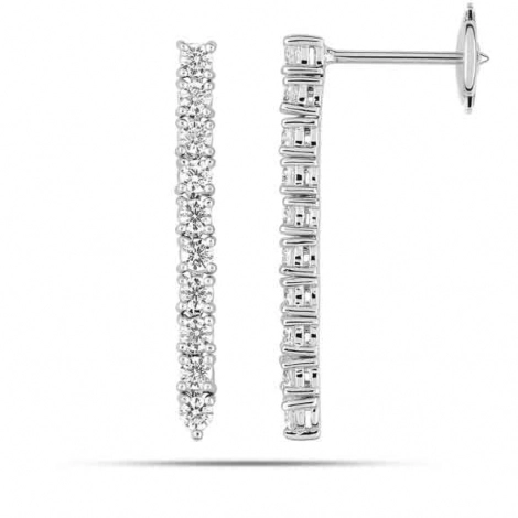 Boucles d'oreilles Diamants