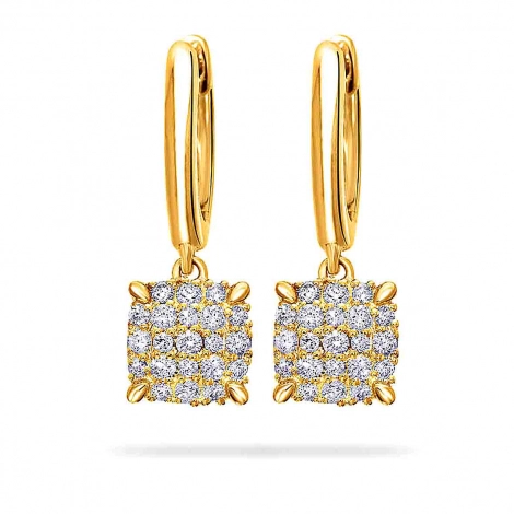 Boucles d'oreilles Diamants