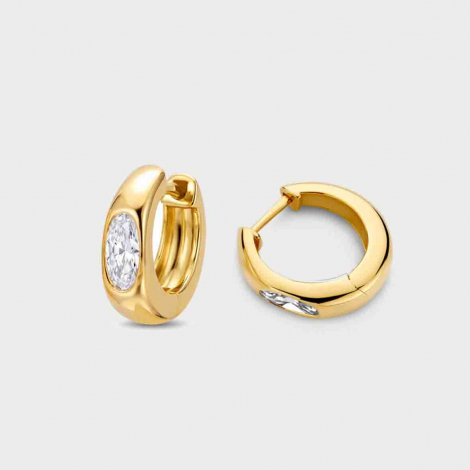 Boucles d'oreilles Diamants - Bold Collection - Mérité