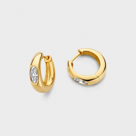 Boucles d'oreilles Diamants - Bold Collection - Mérité