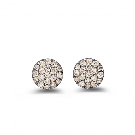 Boucles d'oreilles diamants Bruns One More - Eolo 93FK06A3
