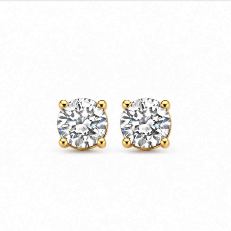 Boucles d'oreilles Diamants - Classic Collection - Mérité à combiner