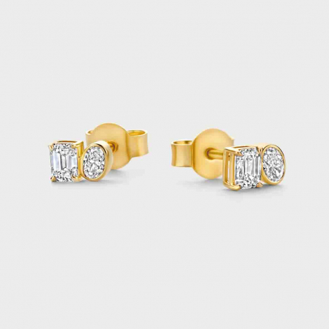 Boucles d'oreilles Diamants - Duet Collection - Mérité