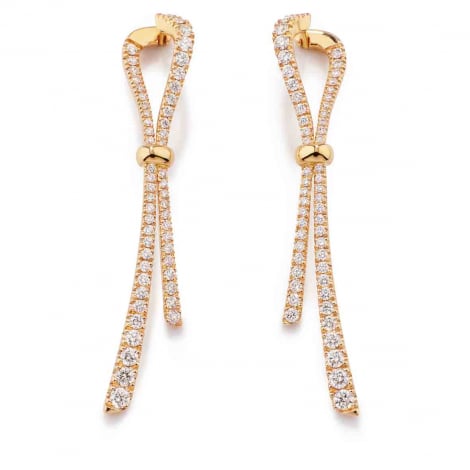 Boucles d'oreilles Diamants Emma - Gioielliamo 1.87 ct Magnificence - KGOR-465R-JAUNE