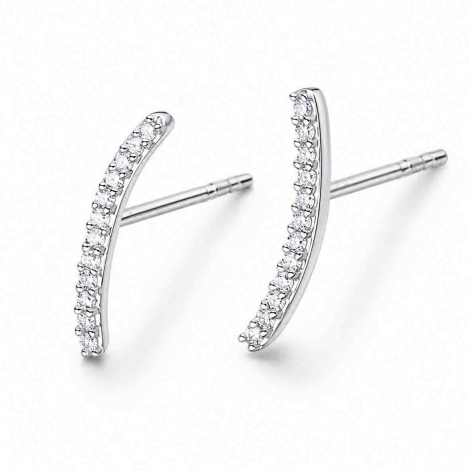 Boucles d'oreilles Diamants à combiner