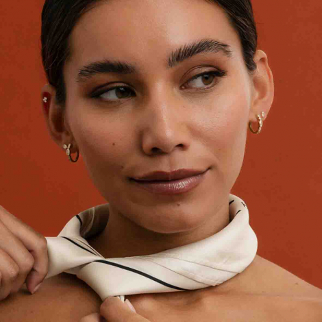 Boucles d'oreilles Diamants Mosaik Collection - Mérité